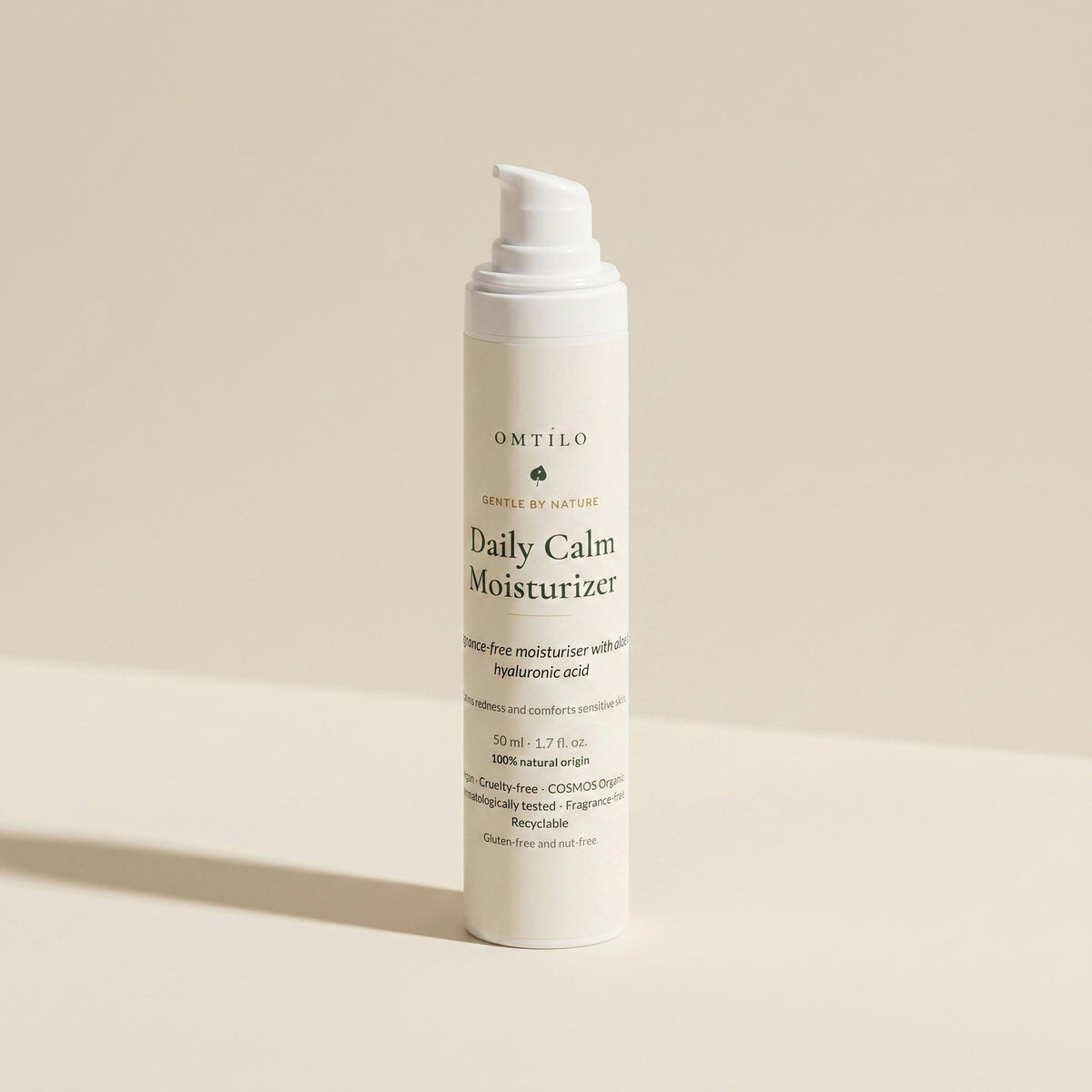 Daily Calm Moisturizer bottle