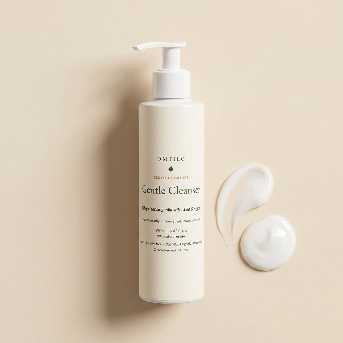Gentle Cleanser cleansing milk texture