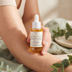 Quiet Hours Facial Oil held in hand